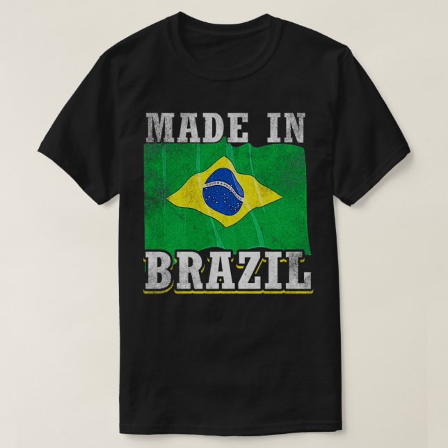 T-shirt Fabriqué au Brésil (Design devant)