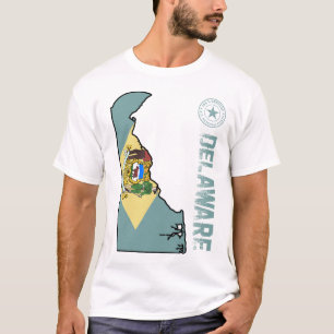 T-shirt fabriqué au delaware 100% authentique toute pièc