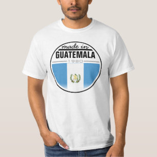 T-shirt Fabriqué… au "Guatemala "