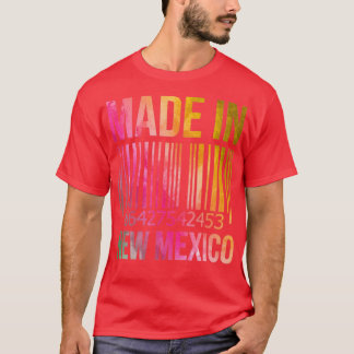 T-shirt Fabriqué au Nouveau-Mexique en aquarelle
