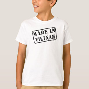 T-shirt Fabriqué au Vietnam