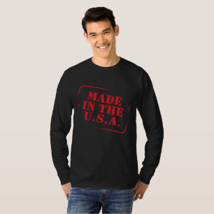 T-shirt fabriqué aux Etats-Unis