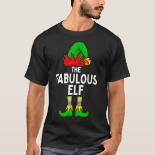 T-shirt Fabrique Elf Funny Christmas Matching Famille