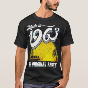 T-shirt Fabriqué en 1963 Toutes les pièces originales 1