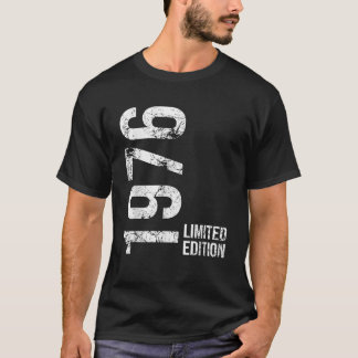 T-shirt Fabriqué en 1976 Conception pour le 50e cadeau cad