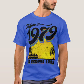 T-shirt Fabriqué en 1979 Toutes Pièces D'origine