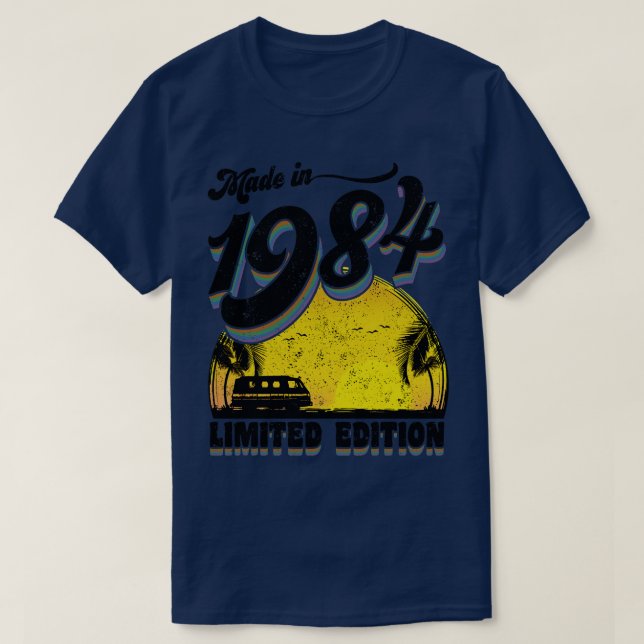 T-shirt Fabriqué en 1984 Limited Edition (Design devant)