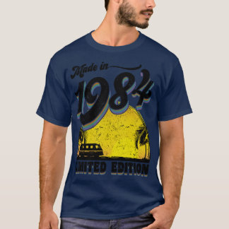 T-shirt Fabriqué en 1984 Limited Edition