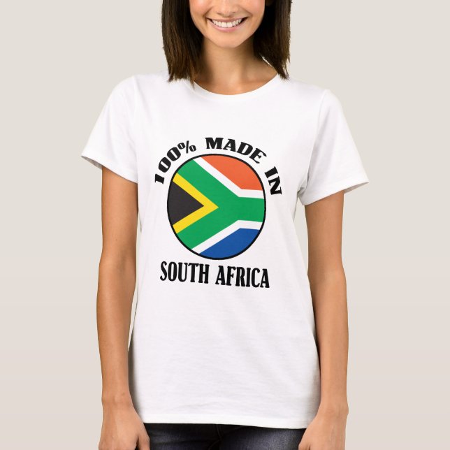 T-shirt Fabriqué en Afrique du Sud (Devant)