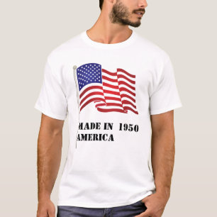 T-shirt Fabriqué en Amérique Anniversaire