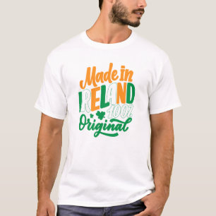 T-shirt Fabriqué en Irlande St Patrick's Day