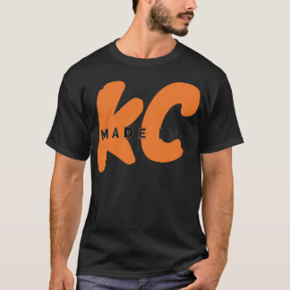T-shirt fabriqué en kc orange