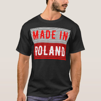 T-shirt Fabriqué en Pologne
