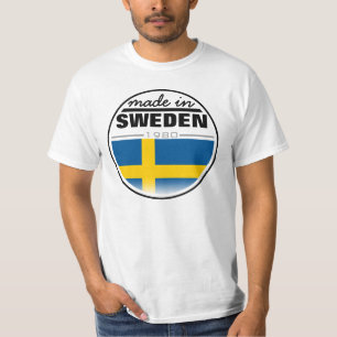 T-shirt Fabriqué… en "Suède "