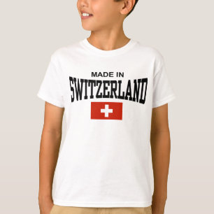 T-shirt Fabriqué en Suisse