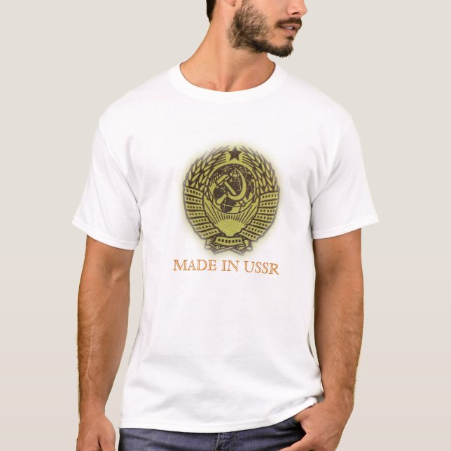 T-SHIRT FABRIQUÉ EN URSS (Devant)