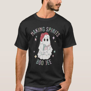 T-shirt Fabriquer des esprits Boojee Ghost Holding Tumbler