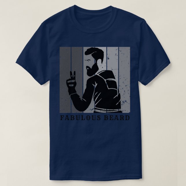 T-shirt fabuleuse barbe 1 (Design devant)