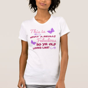 T-shirt Fabuleux 30e anniversaire