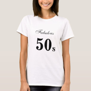 T-shirt Fabuleux 50e anniversaire