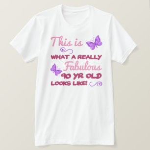 T-shirt Fabuleux 90e anniversaire