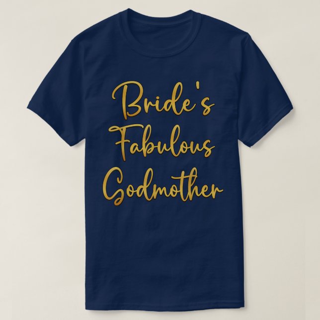 T-shirt Fabuleux Wedding shower nuptial de la mariée (Design devant)