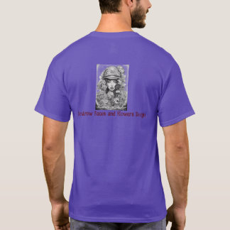 T-shirt Façades et Fleurs de fond