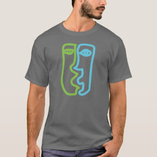 T-shirt face à face