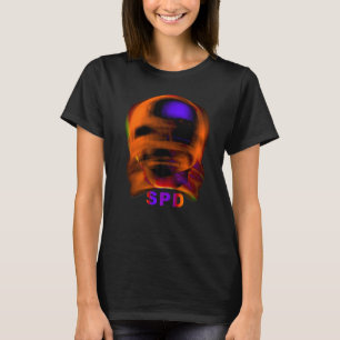 T-shirt Face Abstraite