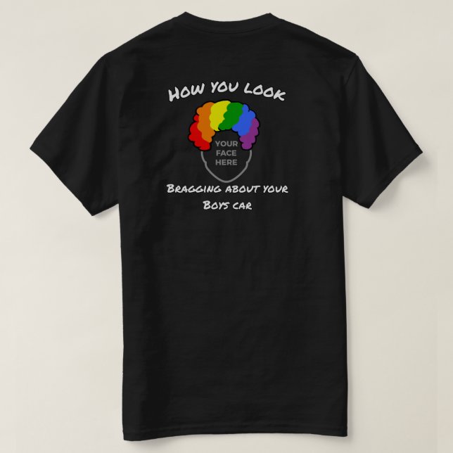 T-shirt Face Clown (Design dos)