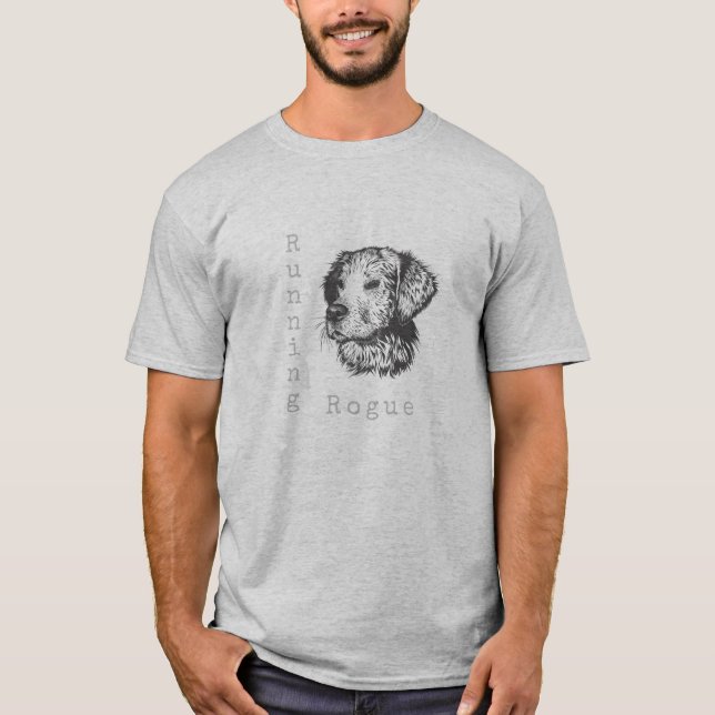 T-shirt Face de chien (Devant)