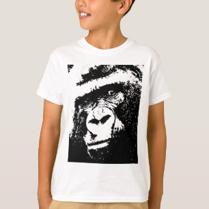 T-shirt Face de Gorilla BW