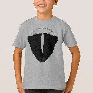 T-shirt Face de la peau