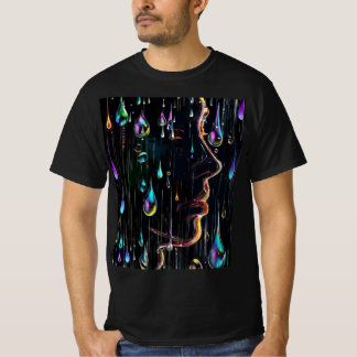 T-shirt Face de pluie : Rainbow Melody