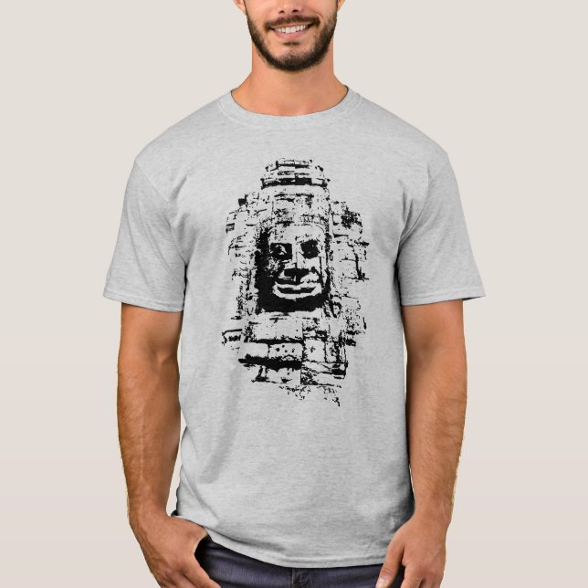 T-shirt Face de Prasat Bayon (Devant)