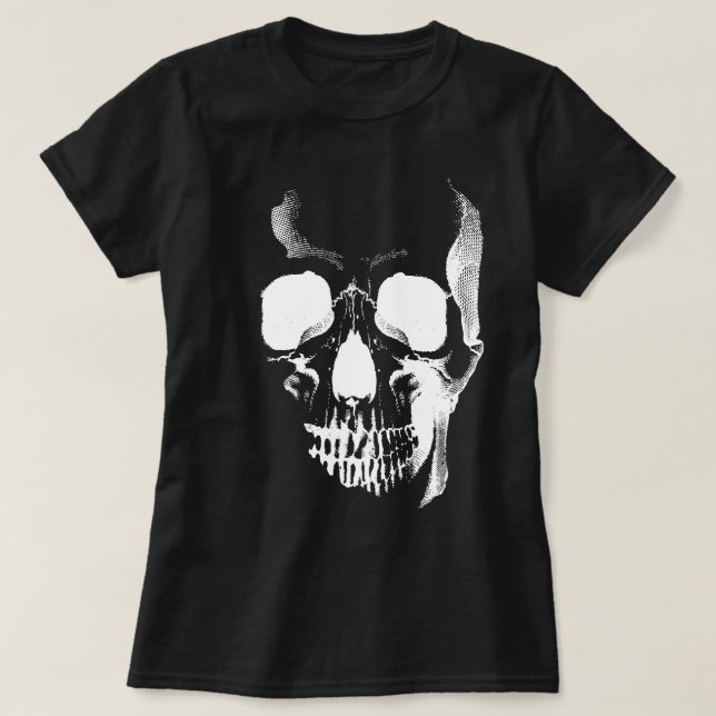 T-shirt Face du crâne (Design devant)