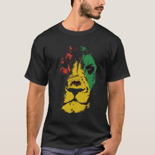 T-shirt Face du lion