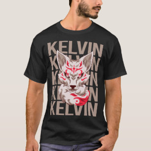T-shirt Face Fox - Nom Kelvin
