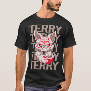 T-shirt Face Fox - Nom Terry