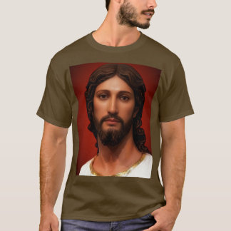 T-shirt FACE OF JESUS by Mark Edward Westerfield 8-10-2026