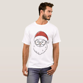 T-shirt Face père Noël