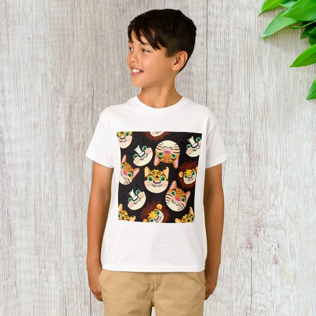 T-shirt Faces de chat (Créateur téléchargé)
