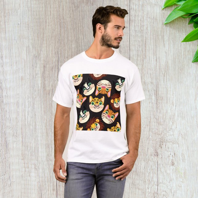 T-shirt Faces de chat (Créateur téléchargé)