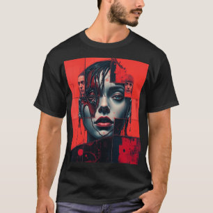 T-shirt "Faces within