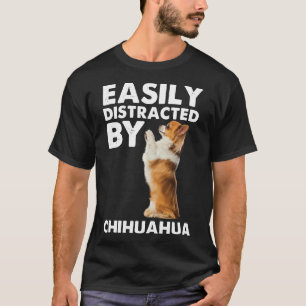 T-shirt Facilement Distrait Par Chihuahua