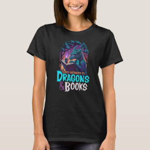 T-shirt facilement distrait par Dragon et Books for Book L