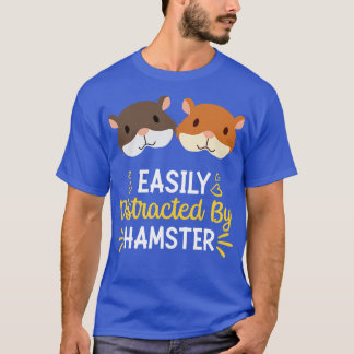 T-shirt Facilement Distrait Par Hamster