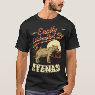 T-shirt Facilement distrait par Hyenas 2