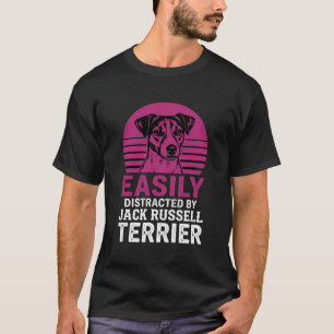 T-shirt Facilement Distrait Par Jack Russell Terrier