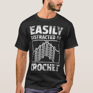 T-shirt Facilement Distrait Par Le Crochet